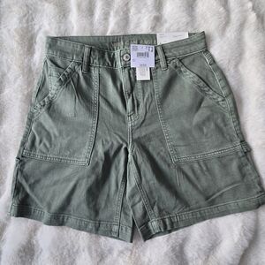 Brand new with tags American Eagle Carpenter Shorts in a trendy sage green wash.